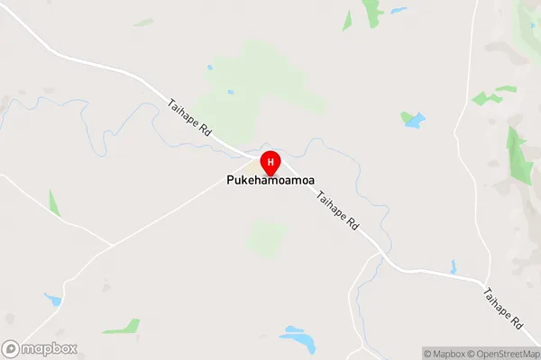 Pukehamoamoa,Hawke's Bay Area Map