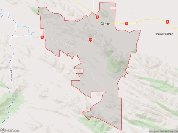 ZipCode 9534 Map for Clinton