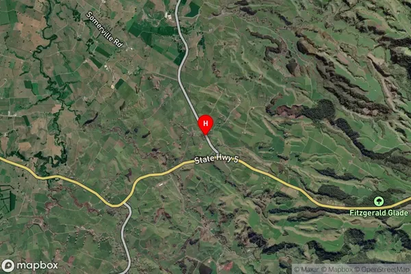 Tapapa,Waikato Satellite Map