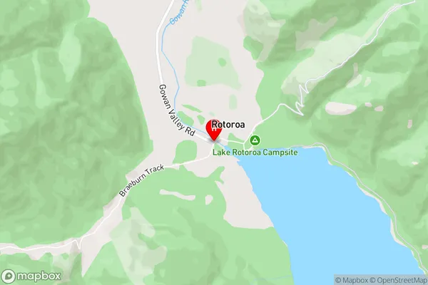 Rotoroa,Tasman Area Map