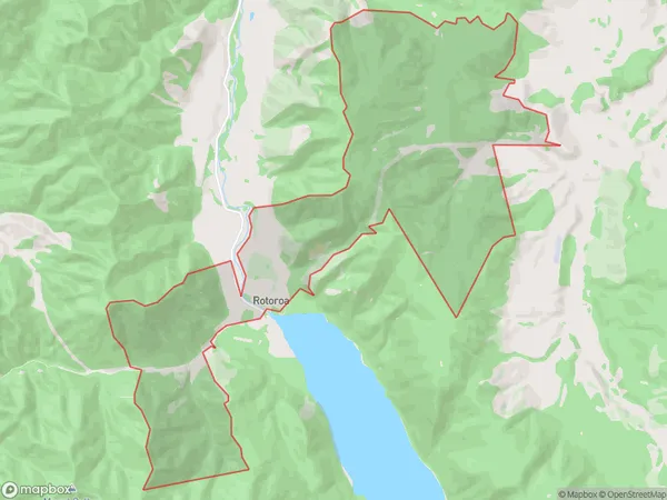 Rotoroa, Tasman Polygon Area Map