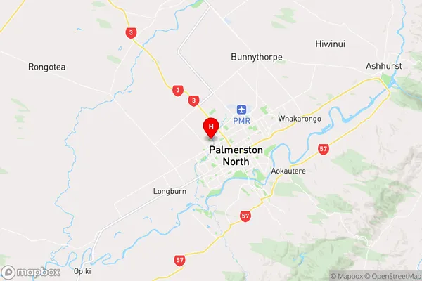 Cloverlea,Manawatu-Wanganui Region Map