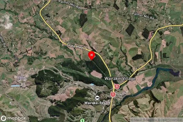 Wairakei,Waikato Satellite Map