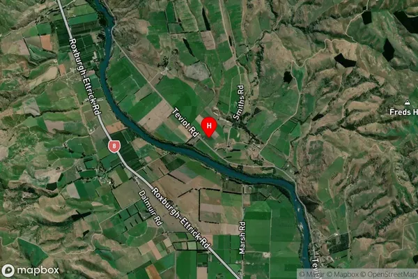 Teviot,Otago Satellite Map