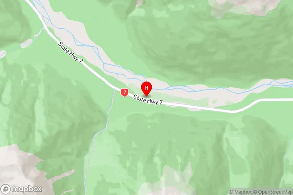 Speargrass Flat,West Coast Area Map