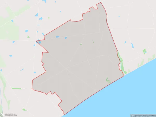 Lowcliffe, Canterbury Polygon Area Map