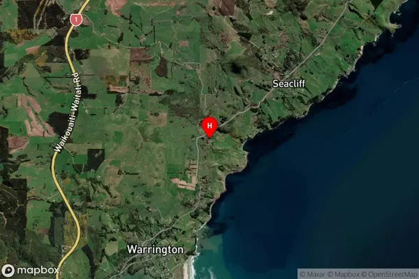 Omimi,Otago Satellite Map