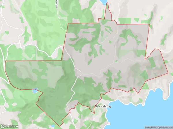 ZipCode 9081 Map for Mihiwaka