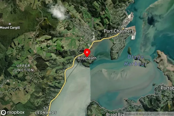 Roseneath,Otago Satellite Map