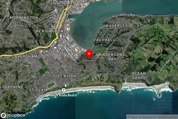 Musselburgh,Otago Satellite Map