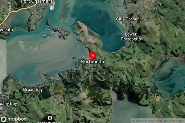 Portobello,Otago Satellite Map