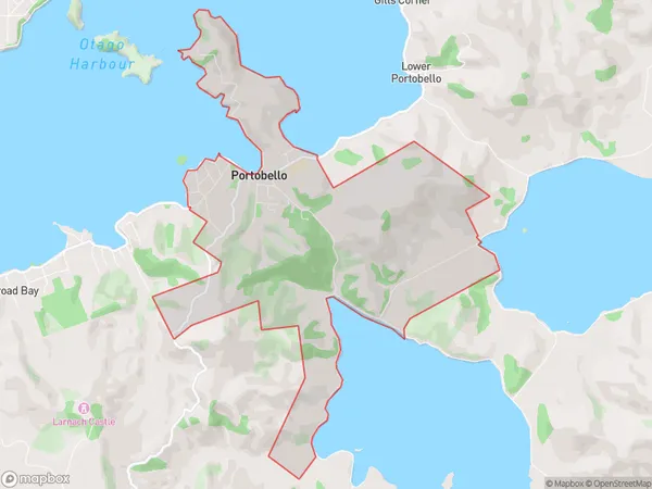 Portobello, Otago Polygon Area Map