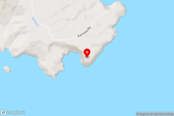 Cape Saunders,Otago Area Map