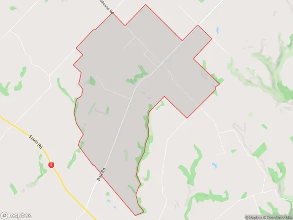 Alton, Taranaki Polygon Area Map