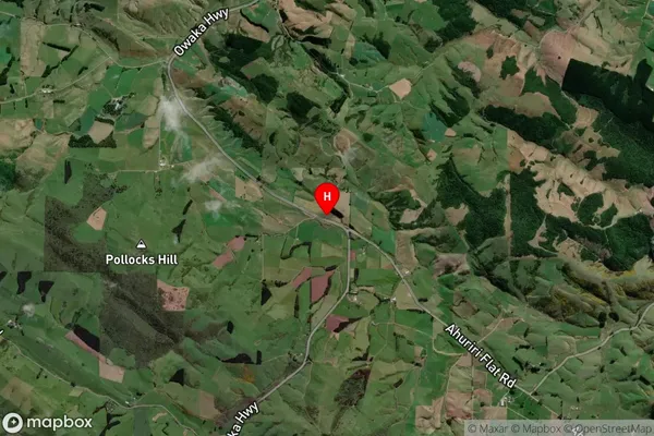 Ahuriri Flat,Otago Satellite Map