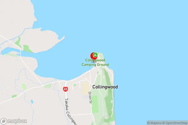 Collingwood,Tasman Area Map