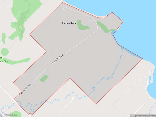 Patons Rock, Tasman Polygon Area Map