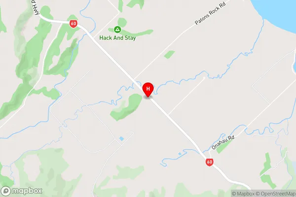 Puramahoi,Tasman Area Map