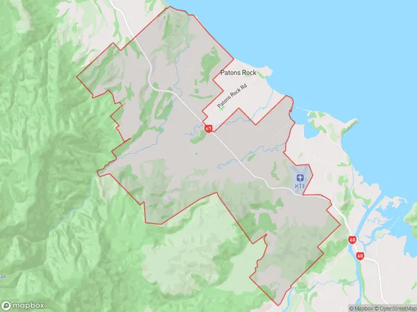 Puramahoi, Tasman Polygon Area Map