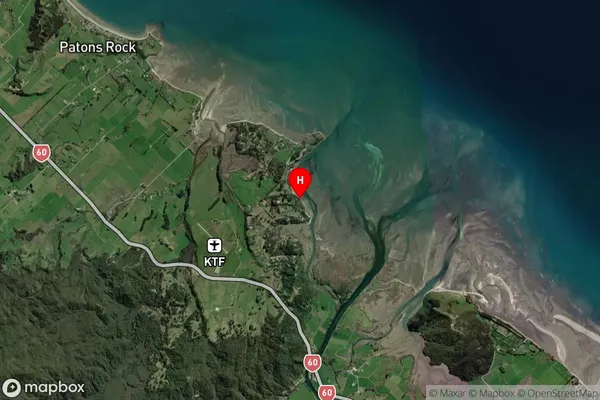 Rangihaeata,Tasman Satellite Map