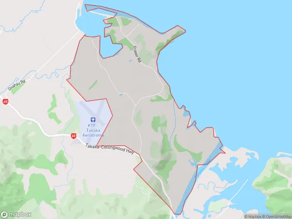 Rangihaeata, Tasman Polygon Area Map