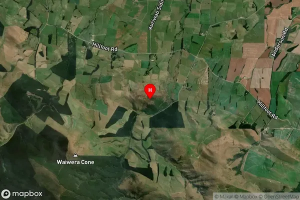 Conical Hill,Otago Satellite Map