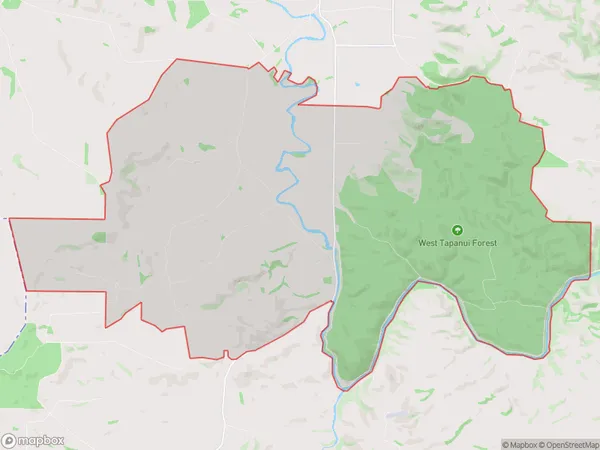 Conical Hill, Otago Polygon Area Map