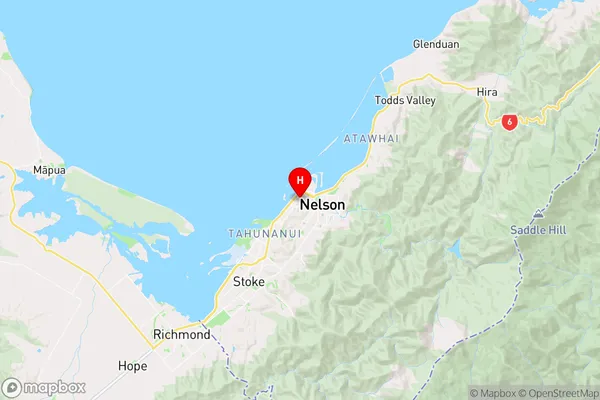 Stepneyville,Nelson Region Map