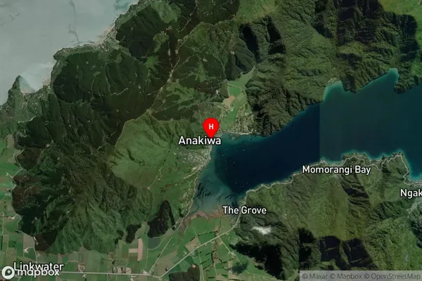 Anakiwa,Marlborough Satellite Map