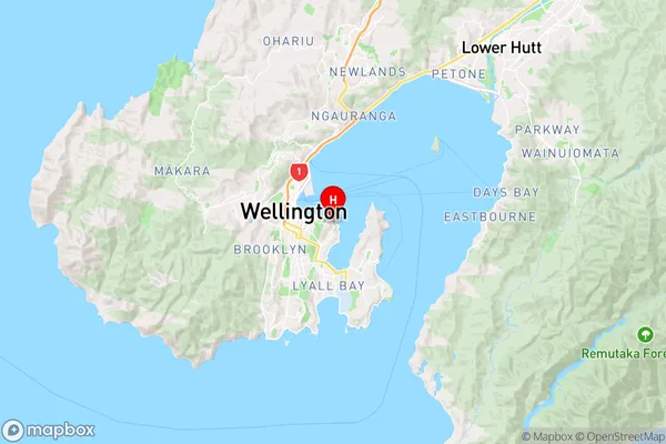 Roseneath,Wellington Region Map