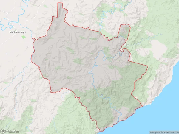 Hinakura, Wellington Polygon Area Map