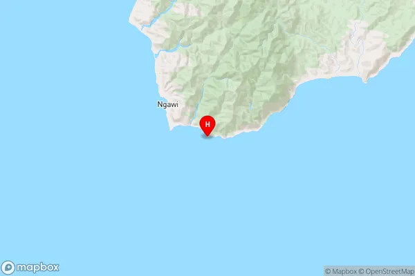 Cape Palliser,Wellington Region Map