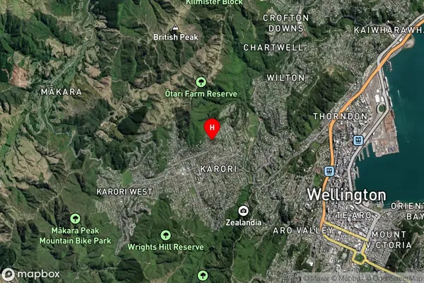 Homewood,Wellington Satellite Map