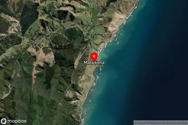 Mataikona,Wellington Satellite Map