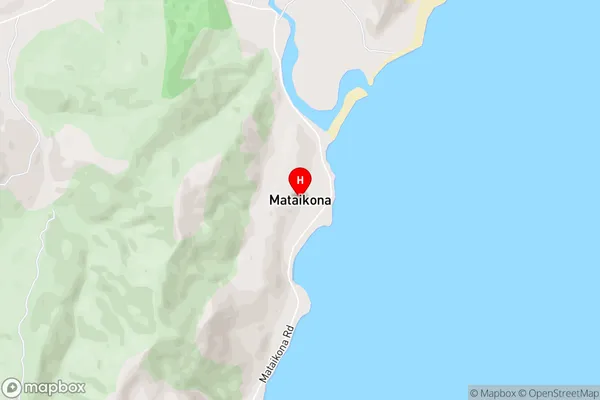 Mataikona,Wellington Area Map