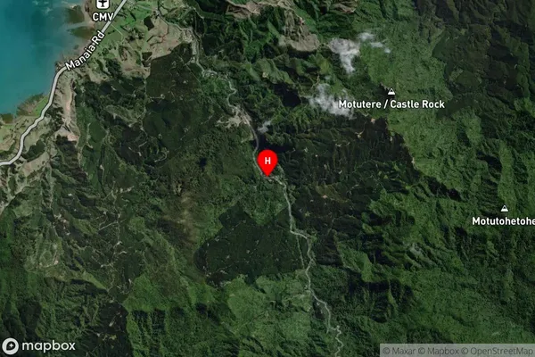 Waiau,Waikato Satellite Map