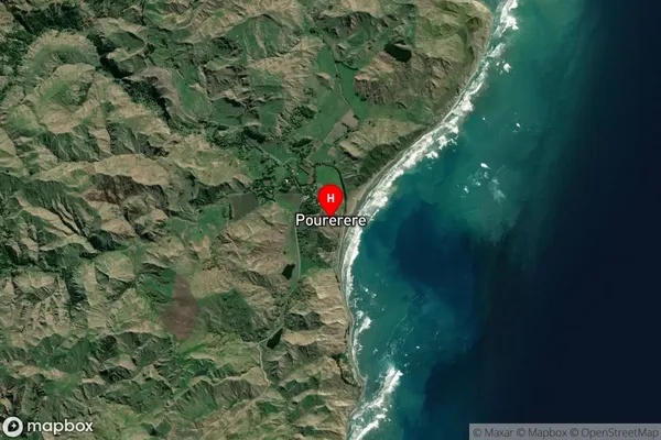 Pourerere,Hawke's Bay Satellite Map