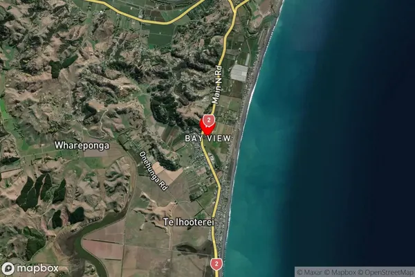 Bay View,Hawke's Bay Satellite Map