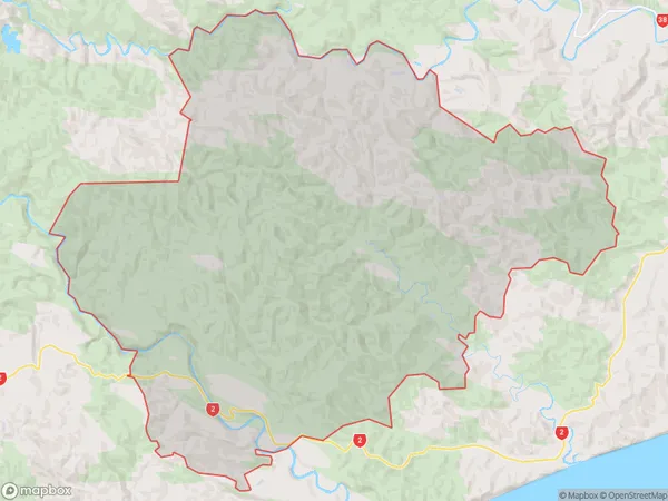 ZipCode 4191 Map for Raupunga