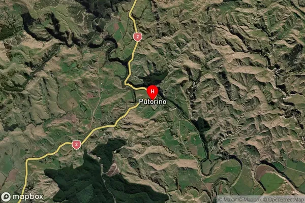 Putorino,Hawke's Bay Satellite Map