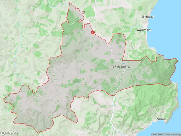 ZipCode 4079 Map for Te Puia Springs