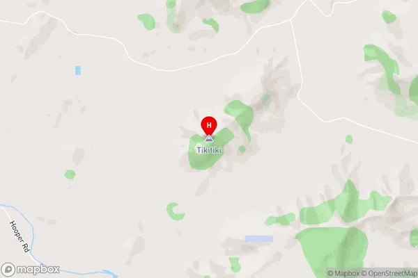 Tikitiki,Waikato Area Map