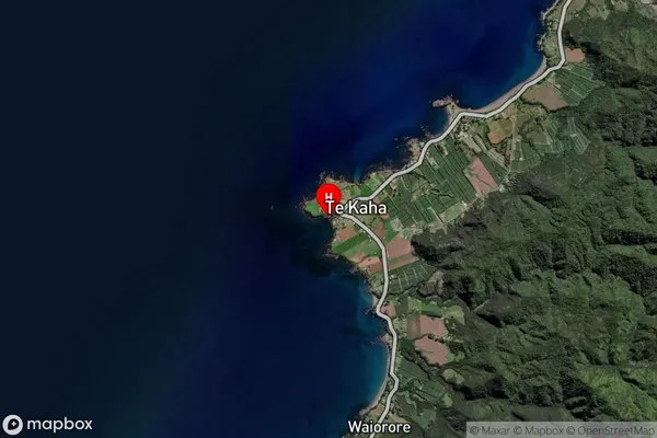 Te Kaha,Bay of Plenty Satellite Map