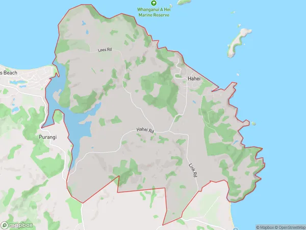 ZipCode 3591 Map for Hahei