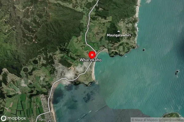 Wharekaho,Waikato Satellite Map