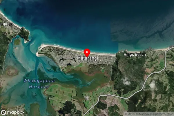 Matarangi,Waikato Satellite Map