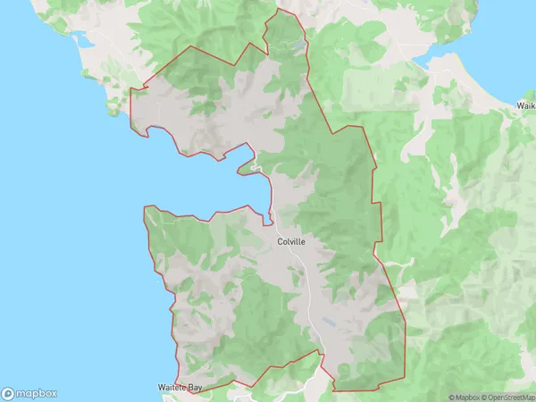 ZipCode 3547 Map for Colville