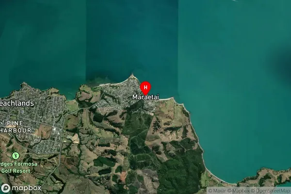 Maraetai,Auckland Satellite Map