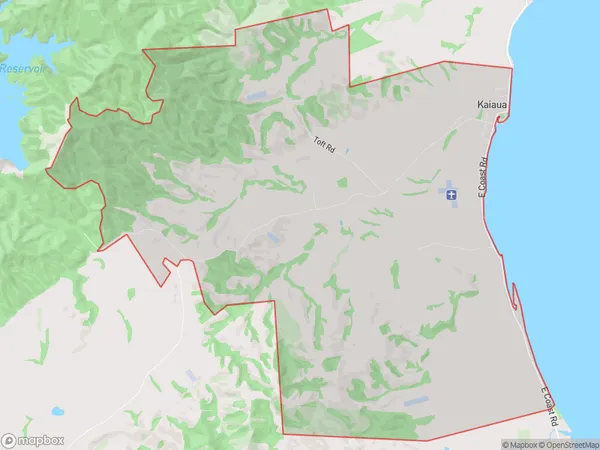 ZipCode 2473 Map for Kaiaua