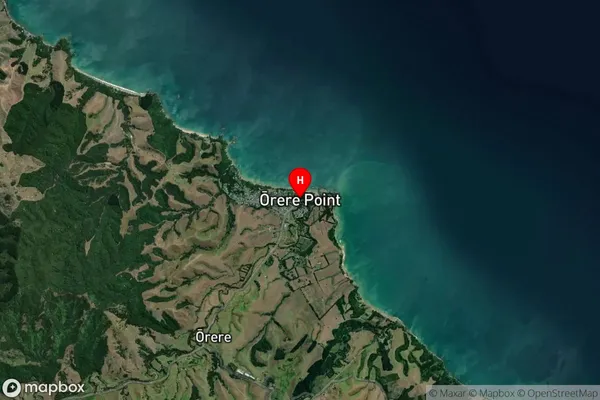 Orere Point,Auckland Satellite Map